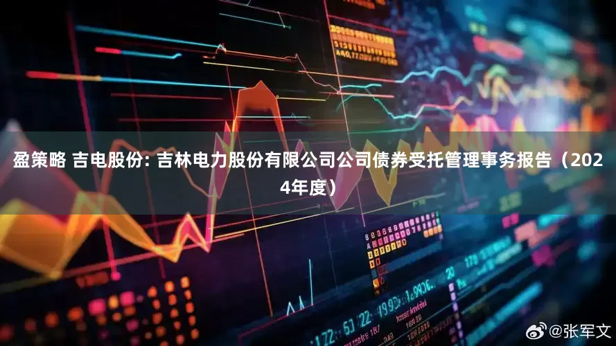 盈策略 吉电股份: 吉林电力股份有限公司公司债券受托管理事务报告(2024年度)