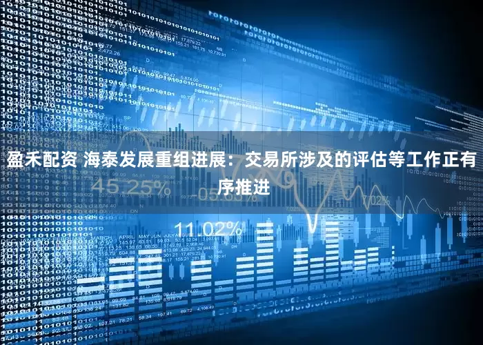 盈禾配资 海泰发展重组进展：交易所涉及的评估等工作正有 序推进